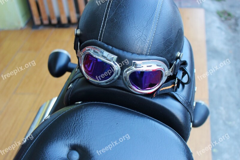 Motorbike Helmet Goggles Motorbike Motorcycle Helmet