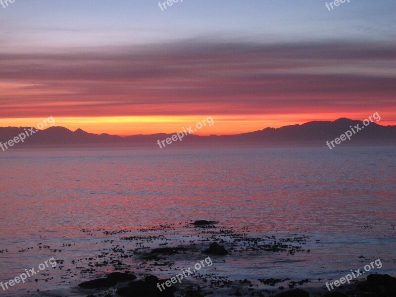 Cape Of Good Hope Coast Sunset Free Photos