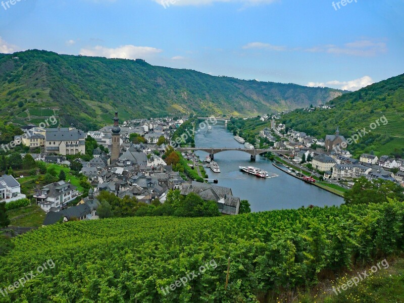 Cochem Mosel Sachsen Germany Wine