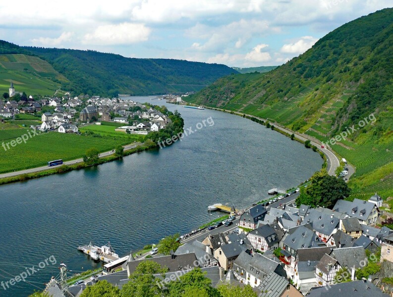 Beilstein Mosel Sachsen Germany Wine