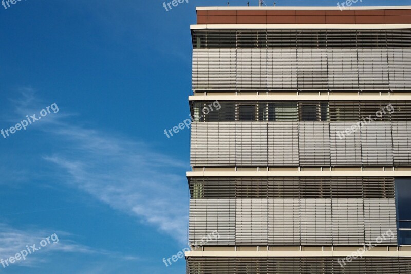 Architecture Facade Building Modern Balcony