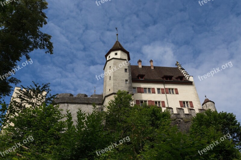 Castle Lenzburg Closed Lenzburg Aargau Historically