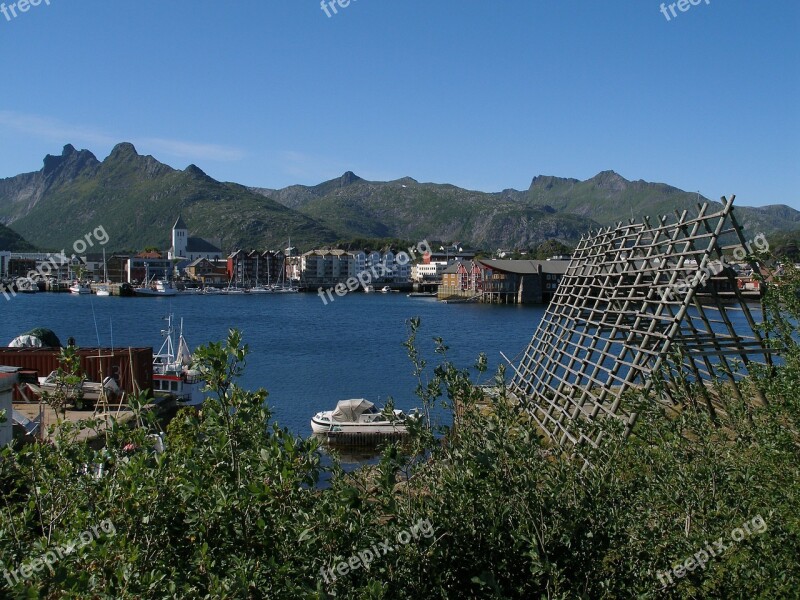 Svolvær Norway Hurtigruten Lofoten Scandinavia