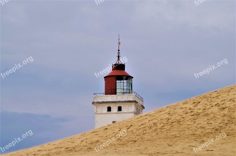 Lighthouse Denmark Rudbjerg Knude Free Photos