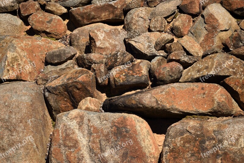 Stone Wall Rocks Background Backdrop