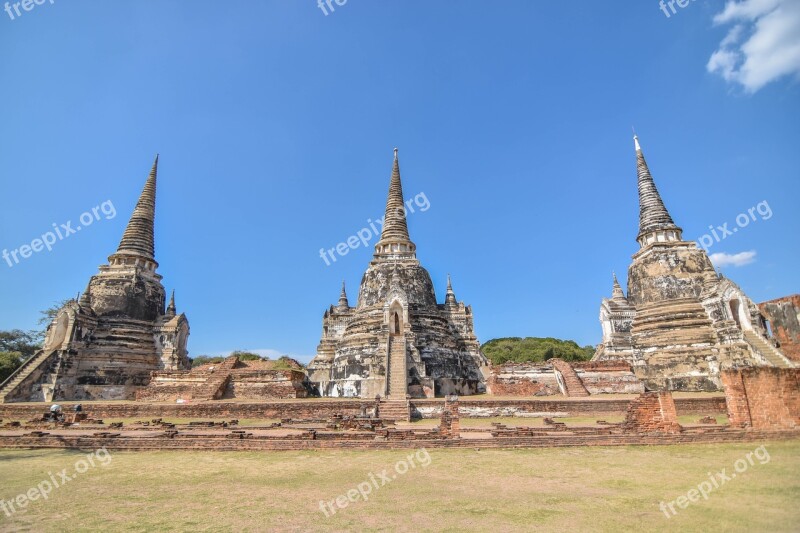 Ayutthaya Ancient Measure Art Ayutthaya Historical Park