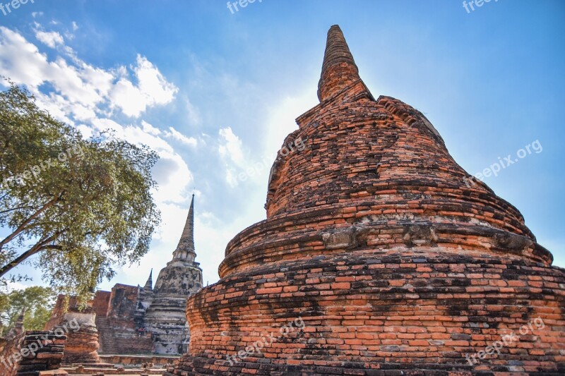 Ayutthaya Ancient Measure Art Ayutthaya Historical Park