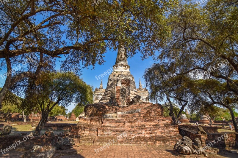 Ayutthaya Ancient Measure Art Ayutthaya Historical Park