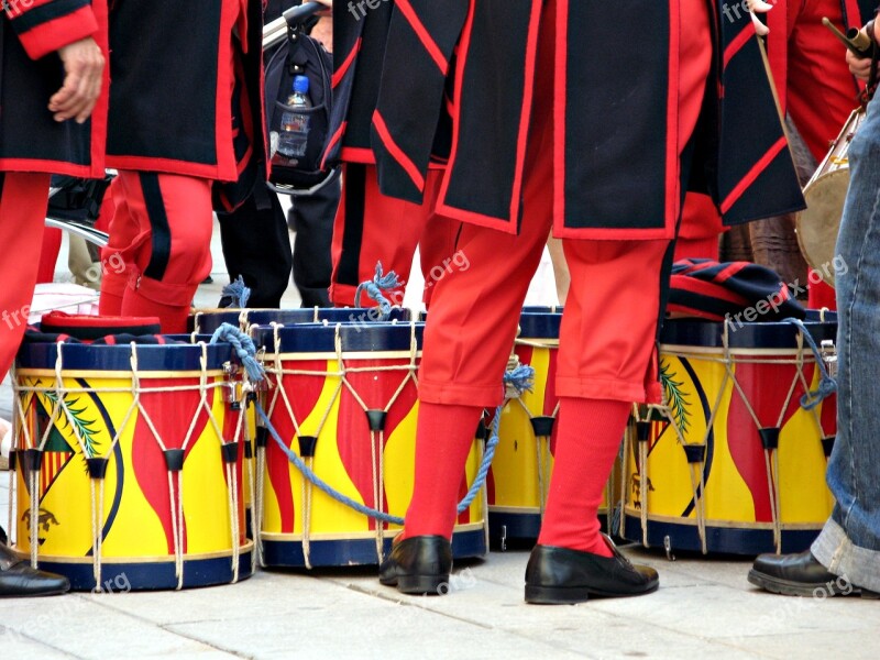 Musicians Mallorca Street Drum Free Photos