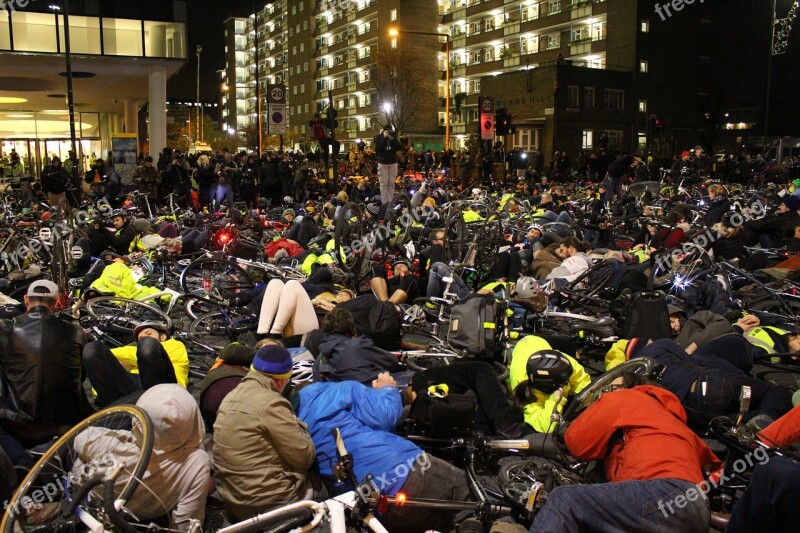 Cycling Demo Protest London 2013