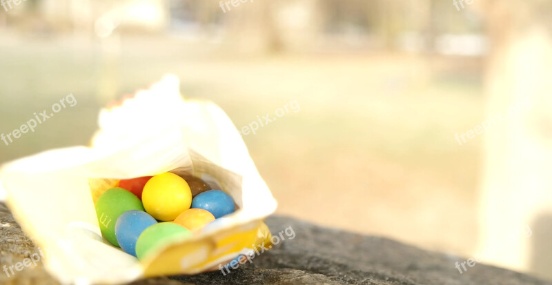 M M's Colorful Sweet Candy Free Photos