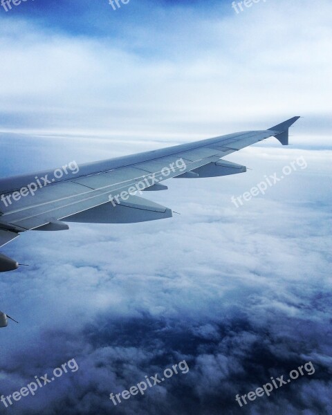 Wing Aircraft Air France Munich Aviation