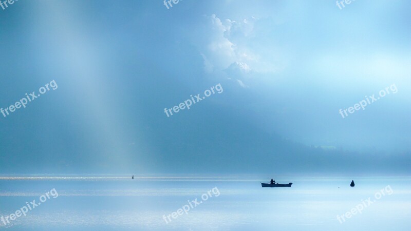 Lake Annecy Blue Water Annecy Lake