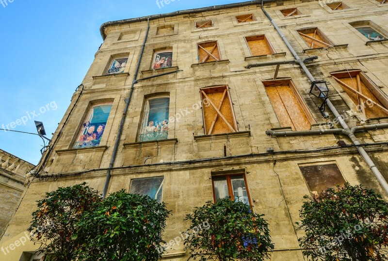 Avignon France Windows Ar Architecture