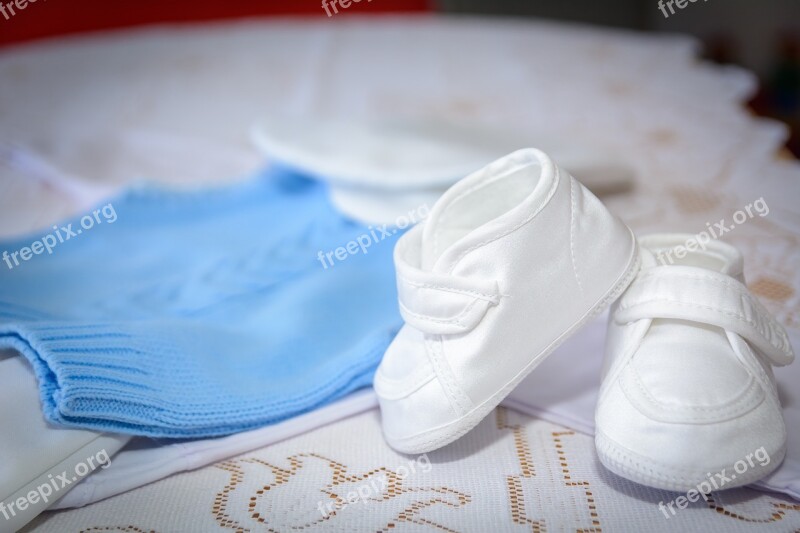 Shoes Baptism Ceremony Retro Free Photos