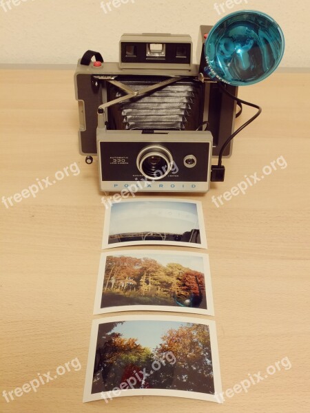 Camera Polaroid Analog Photo Retro