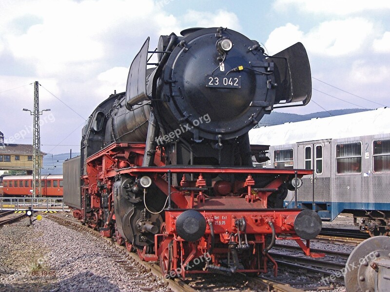 Steam Locomotive Personenzuglok Neubaulok Db Br23