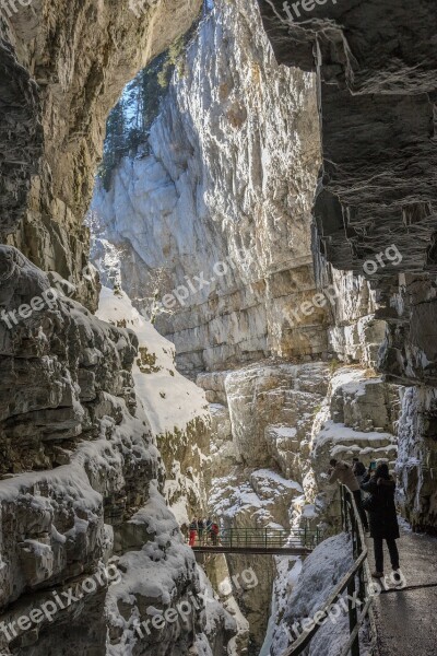 Allgäu Alpine Breitachklamm Oberstdorf Ice