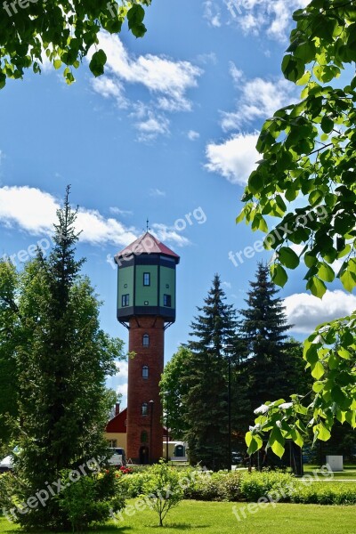 Tower Water Storage Architecture Building