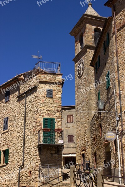 Tuscany Casale Marittima Historically Village Centre Building