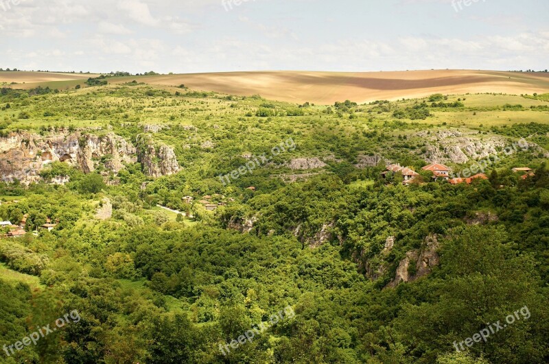 Medieval Town Ruse Lom Natural Park Bulgarian Fortress Bulgaria