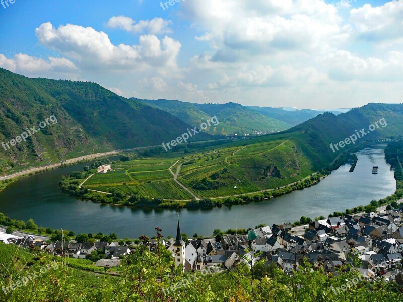 Bremm Mosel Sachsen Germany Wine