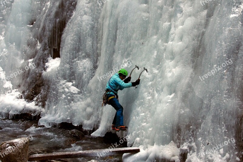 Serrai Di Sottoguda Dolomites Ice Falls Marmolada Malga Ciapela