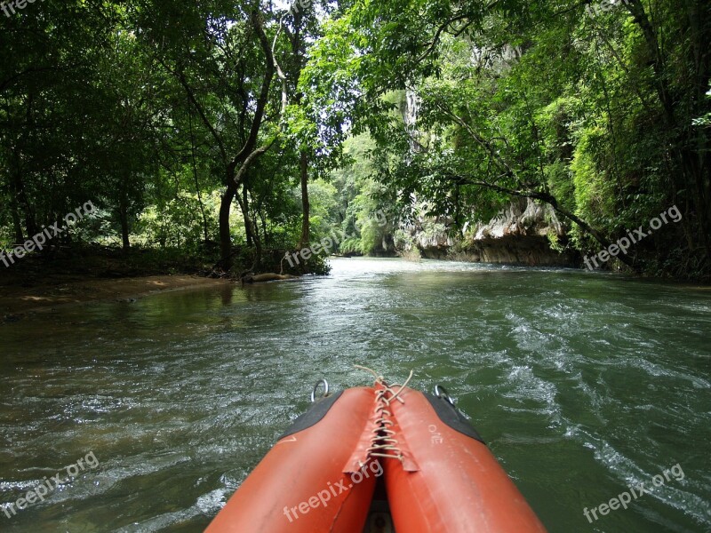 Canoeing River Water Boat Paddle