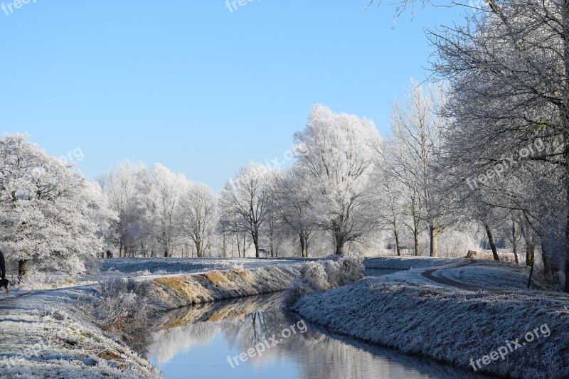 Delmenhorst Graft Mili Winter Wintry