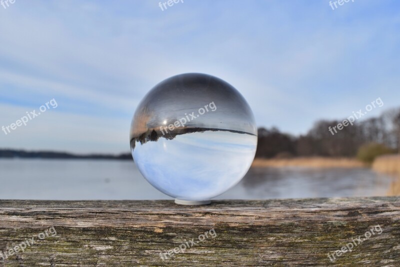 Bad Zwischenahn Lake Zwischenahner Meer Three Mountains Crystal Ball