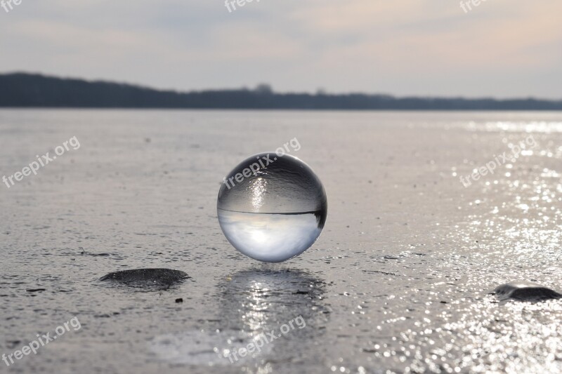 Bad Zwischenahn Lake Zwischenahner Meer Three Mountains Crystal Ball