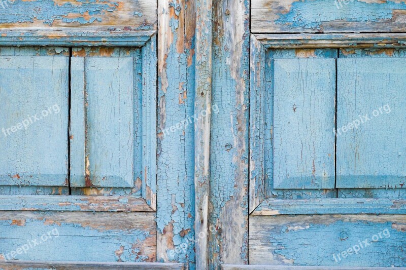 Old Door Tree Wooden Background Wood Old