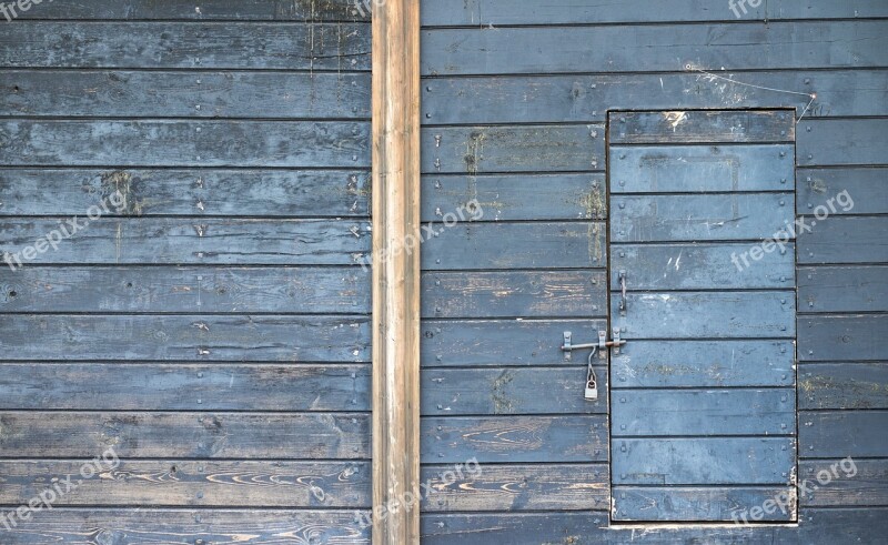 Old Door Tree Wooden Background Wood Old