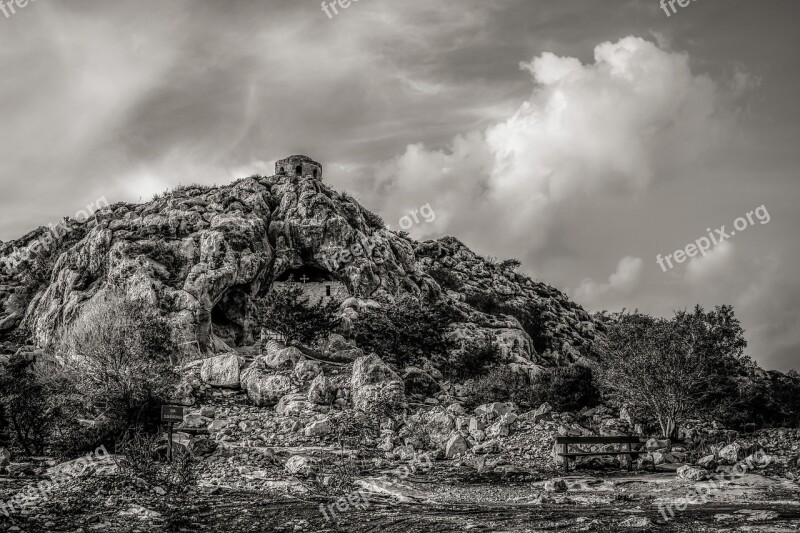 Cyprus Protaras Ayii Saranta Cave Church