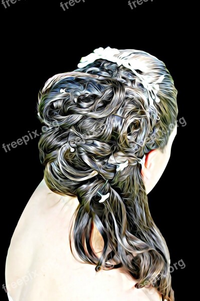 Digital Painting Graphics Hair Headdress