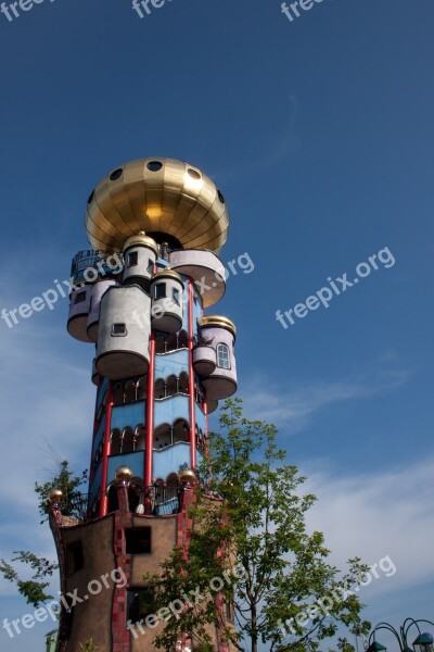 Hundertwasser Architecture Colorful Art Facade