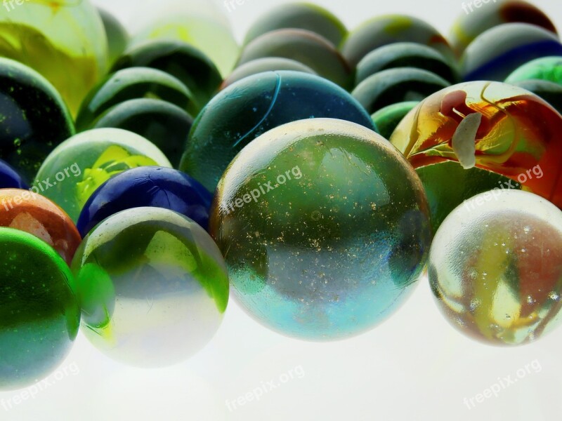 Marbles Balls Glass Round Toys