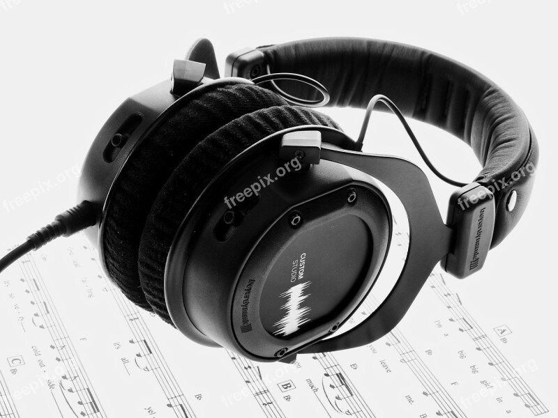 Music Hifi Headphones Sound Audio