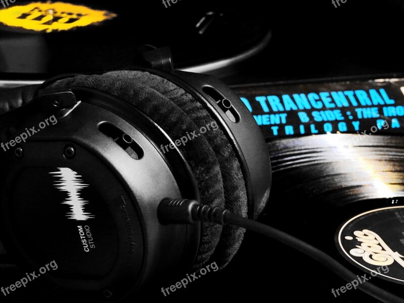 Music Hifi Headphones Sound Audio