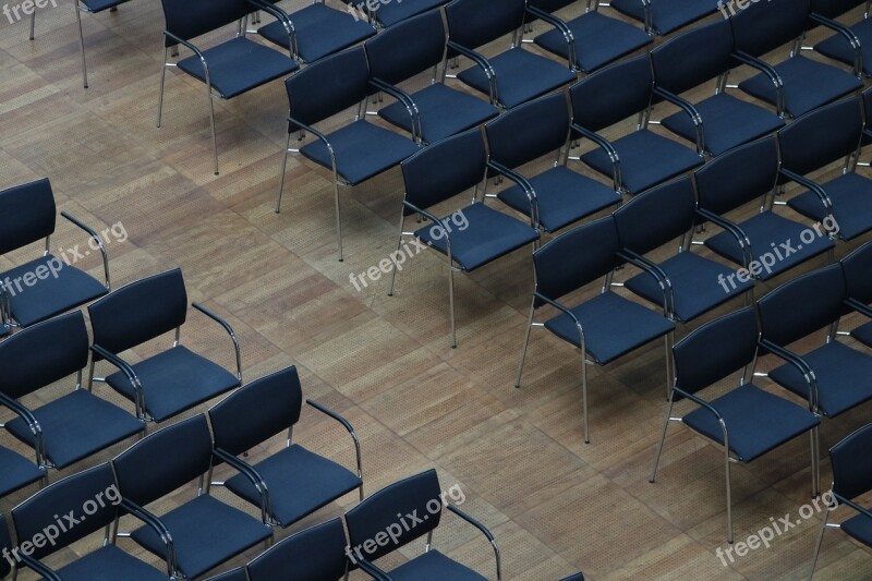 Berlin Meeting Sit Rows Of Seats Auditorium