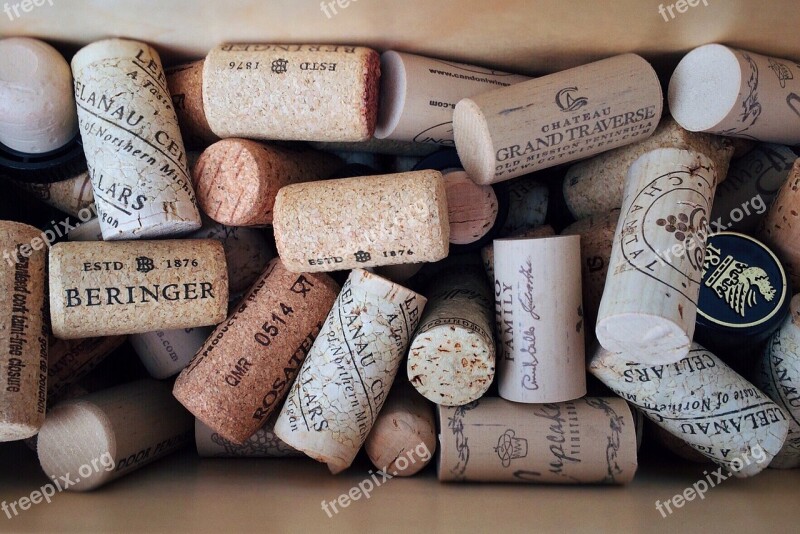 Wine Corks Alcohol Winery Free Photos