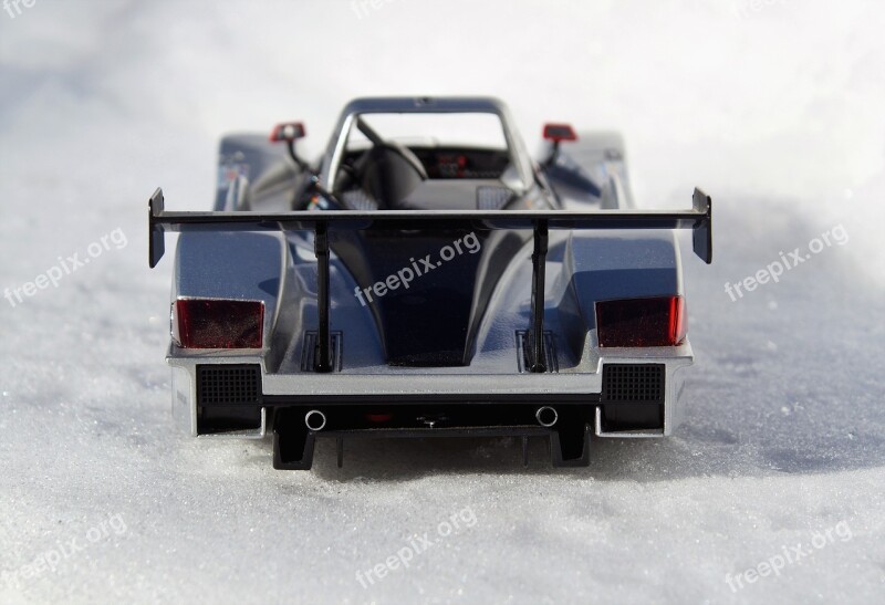 Model Car Audi R8r Sports Car Winter