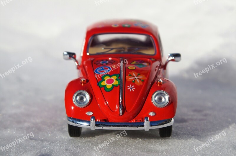 Model Car Auto Vehicles Vw Beetle