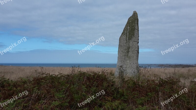 Menhir History Rock Free Photos