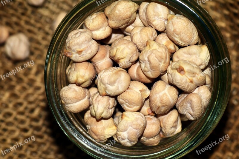 Chickpeas Dry Legumes Dried Dried Chickpeas