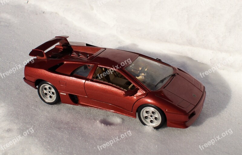 Model Car Lamborghini Diablo Vehicles Model