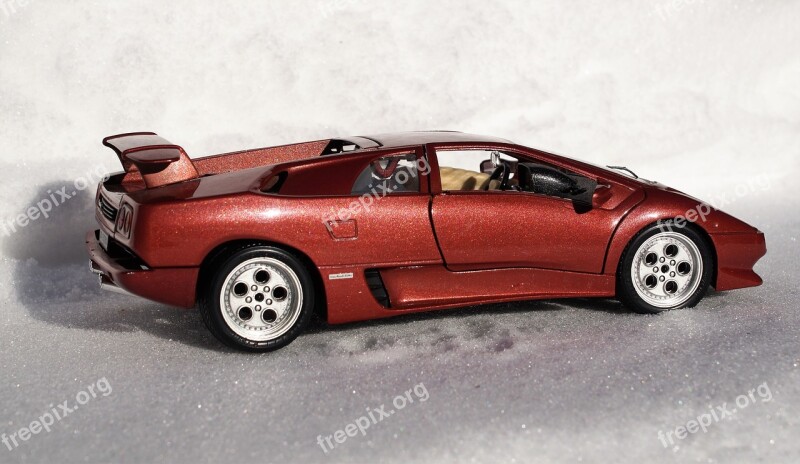 Model Car Lamborghini Diablo Vehicles Model