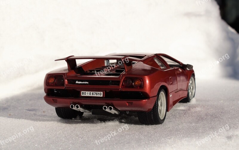 Model Car Lamborghini Diablo Vehicles Model