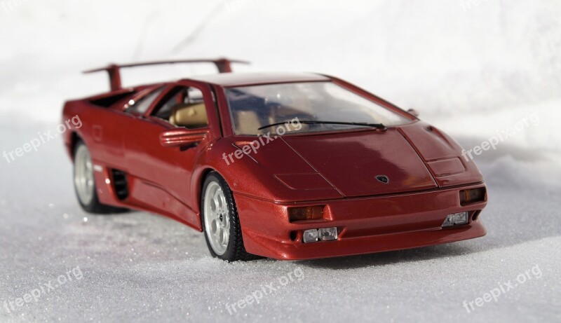 Model Car Lamborghini Diablo Vehicles Model