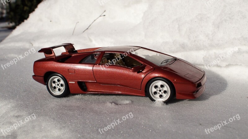 Model Car Lamborghini Diablo Vehicles Model